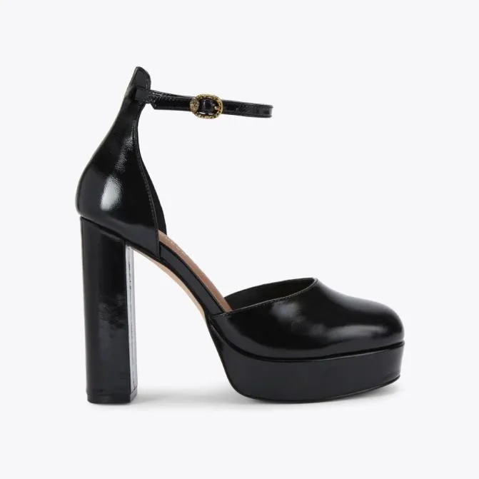 Kurt Geiger Heels Shoreditch Platform Court Heel Black 8211 Women