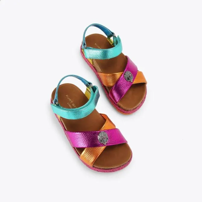 Kurt Geiger Kids Junior Mini Kensington Espadrille Multiother 8211 Women