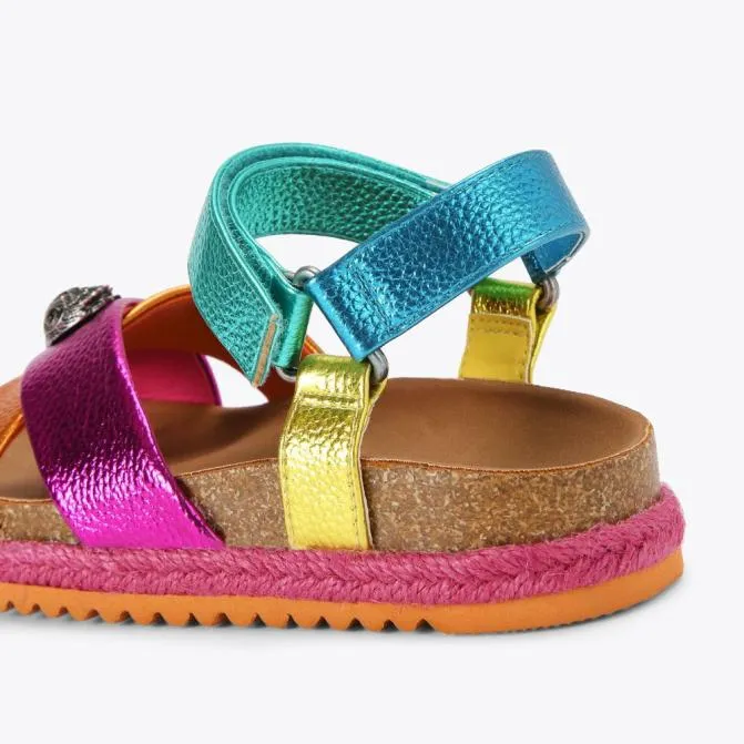 Kurt Geiger Kids Junior Mini Kensington Espadrille Multiother 8211 Women