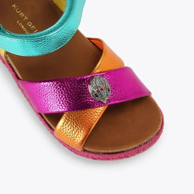 Kurt Geiger Kids Junior Mini Kensington Espadrille Multiother 8211 Women
