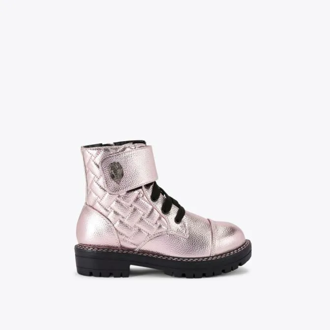 Kurt Geiger Kids Kids Kensington Strap Boot Pink 8211 Women