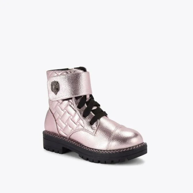 Kurt Geiger Kids Kids Kensington Strap Boot Pink 8211 Women