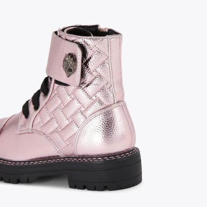 Kurt Geiger Kids Kids Kensington Strap Boot Pink 8211 Women