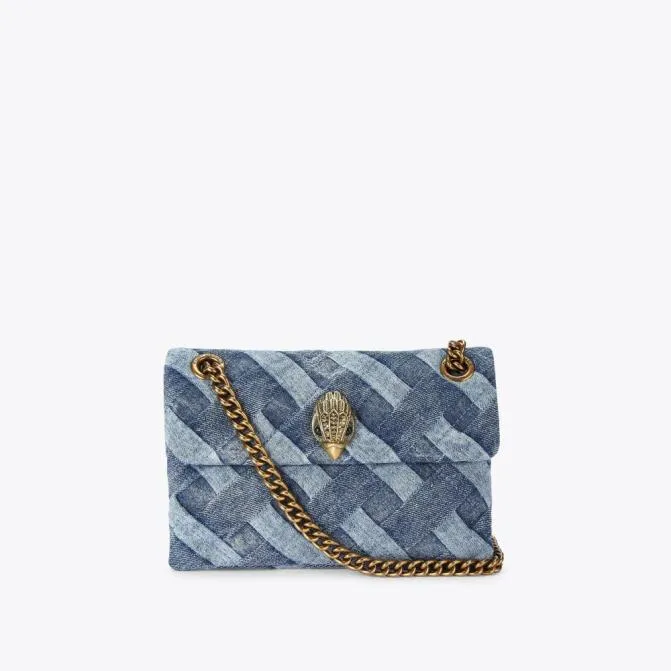 Kurt Geiger Mini Bags Mini Denim Kensington Bag Denim 8211 Women