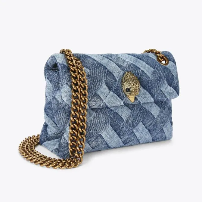 Kurt Geiger Mini Bags Mini Denim Kensington Bag Denim 8211 Women