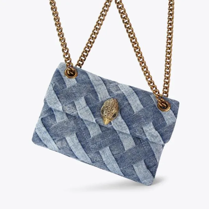 Kurt Geiger Mini Bags Mini Denim Kensington Bag Denim 8211 Women