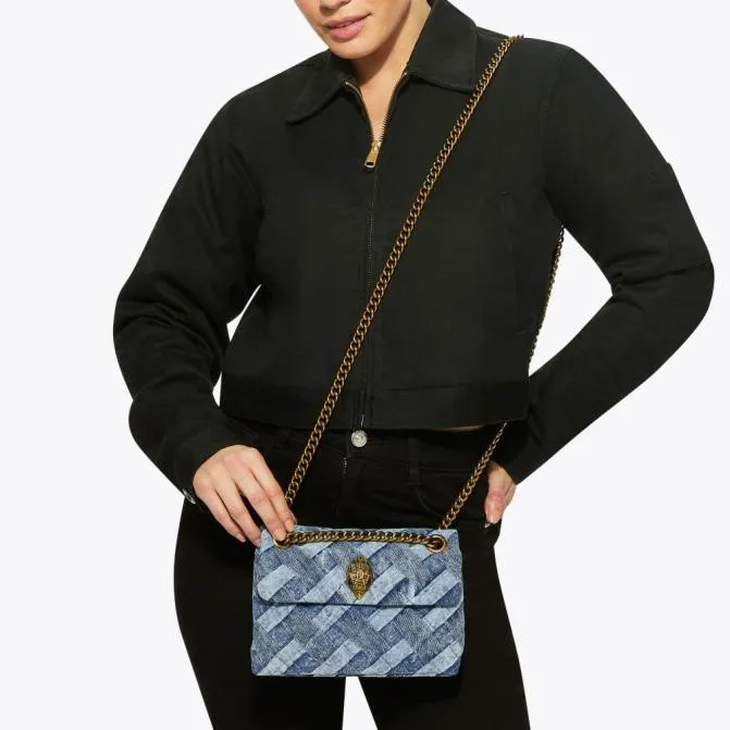 Kurt Geiger Mini Bags Mini Denim Kensington Bag Denim 8211 Women
