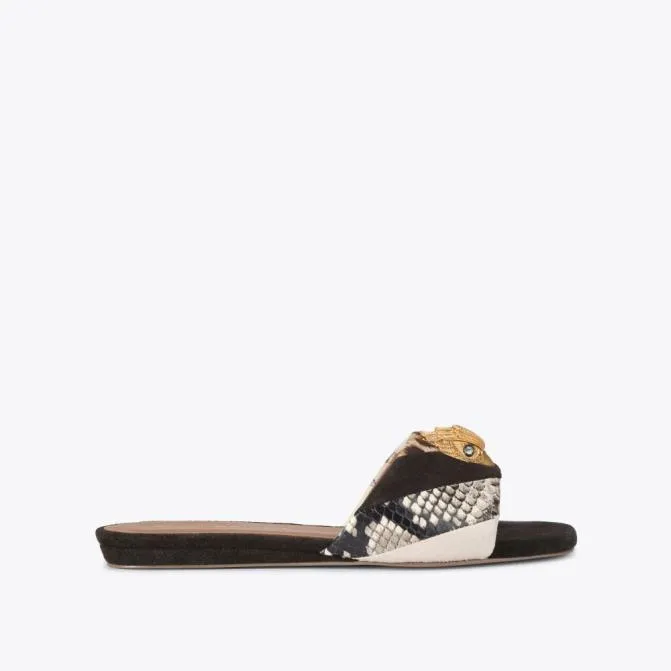 Kurt Geiger Sandals Kensington Flat Sandal Brown Other 8211 Women