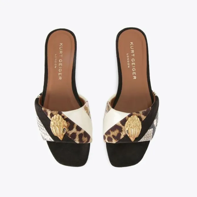 Kurt Geiger Sandals Kensington Flat Sandal Brown Other 8211 Women