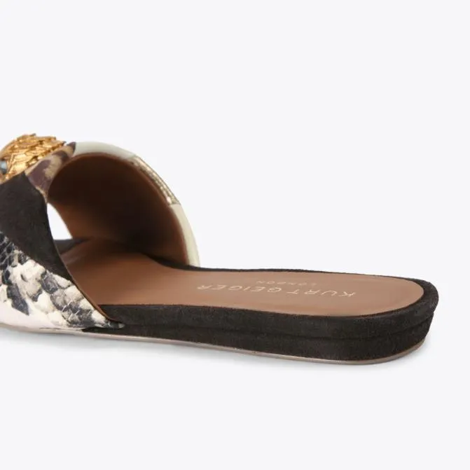 Kurt Geiger Sandals Kensington Flat Sandal Brown Other 8211 Women