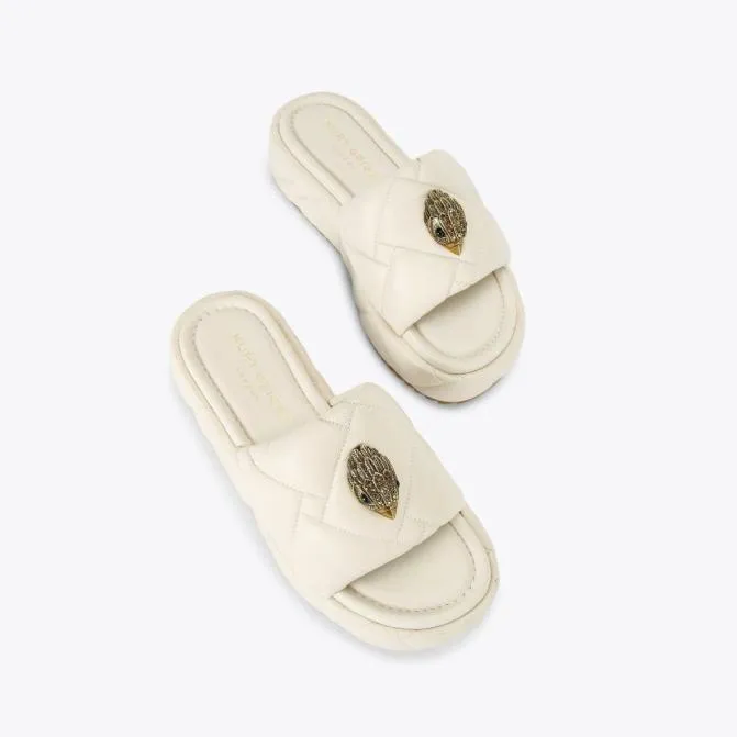 Kurt Geiger Sandals Kensington Puff Sandal Bone 8211 Women