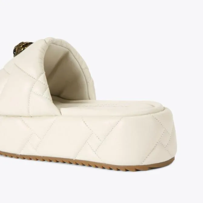 Kurt Geiger Sandals Kensington Puff Sandal Bone 8211 Women