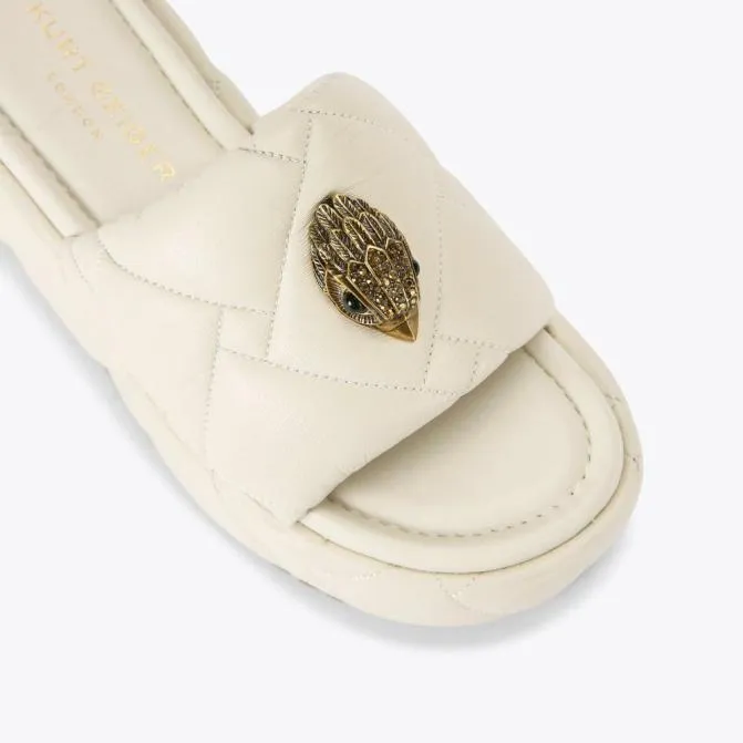 Kurt Geiger Sandals Kensington Puff Sandal Bone 8211 Women