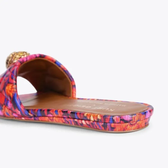 Kurt Geiger Sandals Matthew Williamson Kensington Flat Sandal Fushia Combination 8211 Women