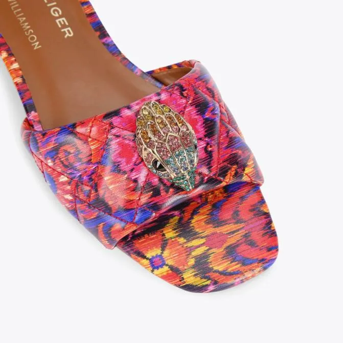 Kurt Geiger Sandals Matthew Williamson Kensington Flat Sandal Fushia Combination 8211 Women