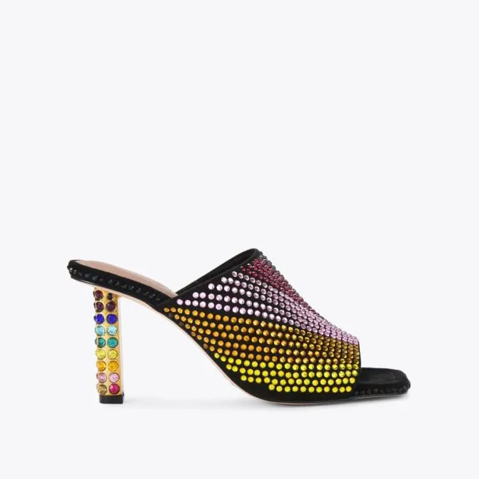 Kurt Geiger Sandals Mayfair High Mule Heel Multiother 8211 Women
