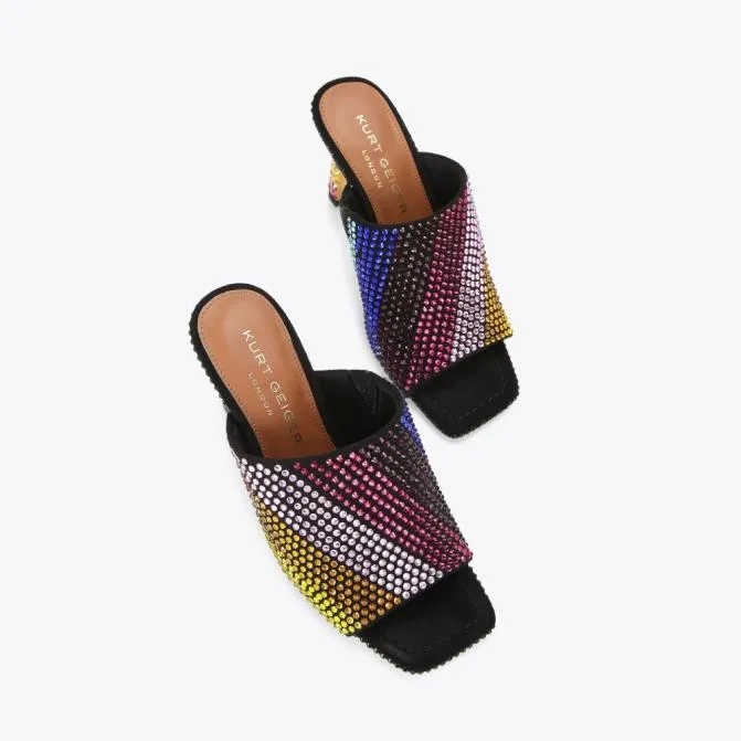 Kurt Geiger Sandals Mayfair High Mule Heel Multiother 8211 Women