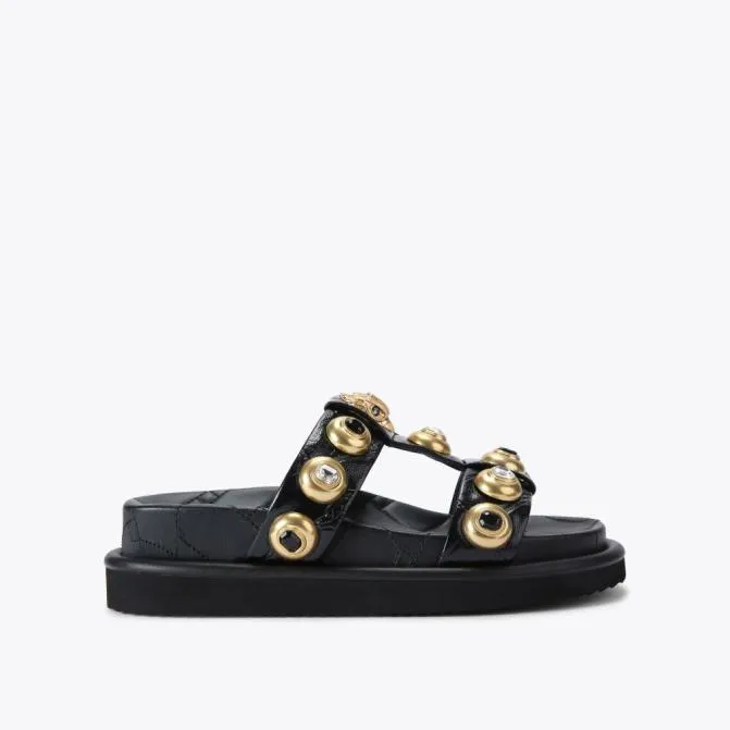 Kurt Geiger Sandals Orson Multi Studded Sandal Black Combination 8211 Women