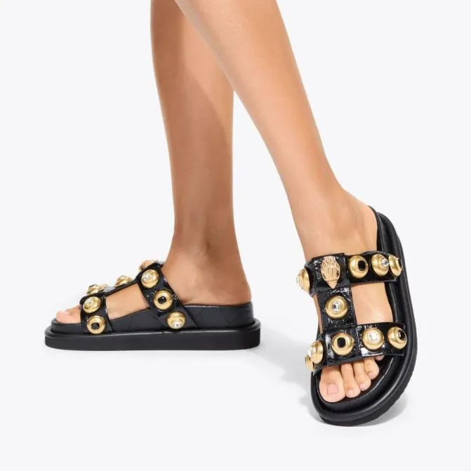 Kurt Geiger Sandals Orson Multi Studded Sandal Black Combination 8211 Women