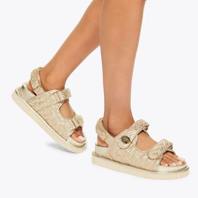 Kurt Geiger Sandals Orson Sandal Gold Combination 8211 Women