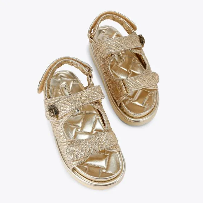 Kurt Geiger Sandals Orson Sandal Gold Combination 8211 Women