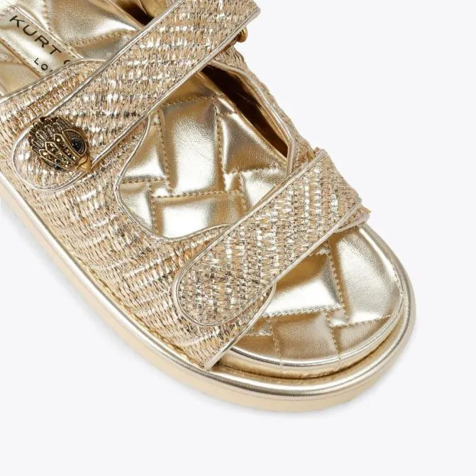 Kurt Geiger Sandals Orson Sandal Gold Combination 8211 Women