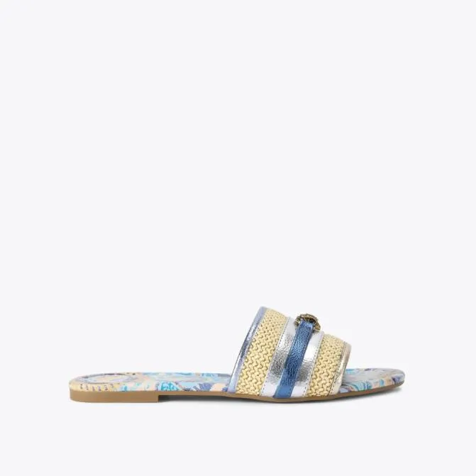 Kurt Geiger Sandals Southbank Flat Sandal Beige Other 8211 Women