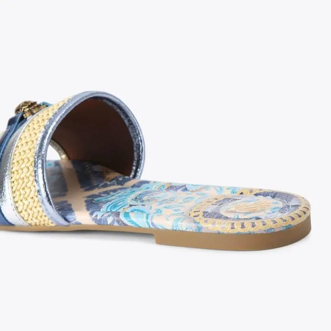 Kurt Geiger Sandals Southbank Flat Sandal Beige Other 8211 Women