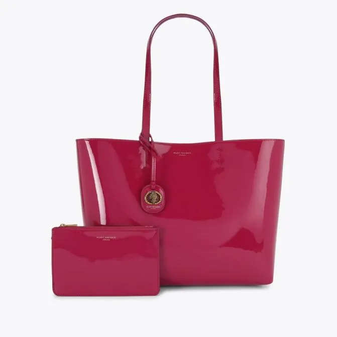 Kurt Geiger Shoulder Bags Chelsea Shopper Bag Fushia 8211 Women