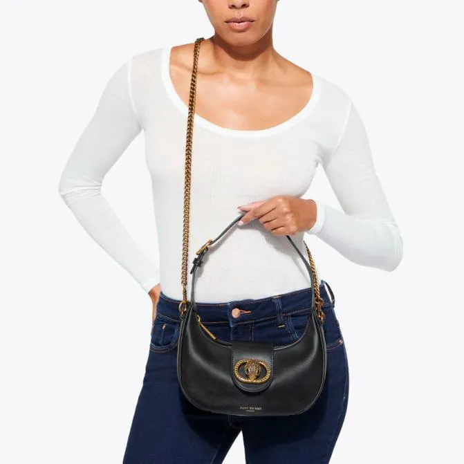 Kurt Geiger Shoulder Bags Small Chelsea Hobo Bag Black 8211 Women