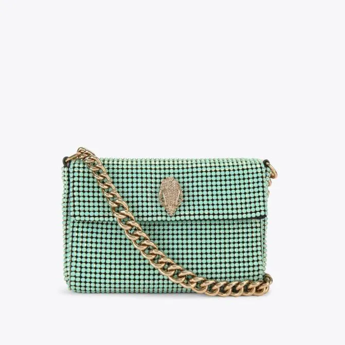 Kurt Geiger Shoulder Bags Small Party Shoulder Bag Pale Green 8211 Women