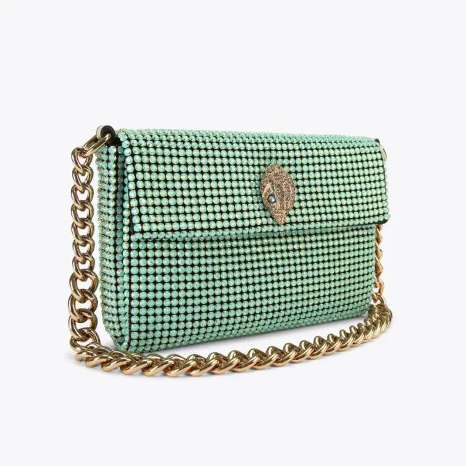 Kurt Geiger Shoulder Bags Small Party Shoulder Bag Pale Green 8211 Women