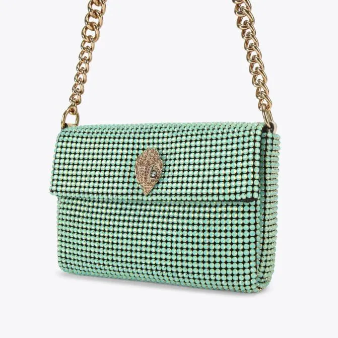 Kurt Geiger Shoulder Bags Small Party Shoulder Bag Pale Green 8211 Women