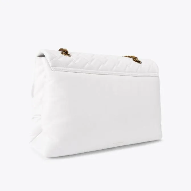 Kurt Geiger Shoulder Bags Xxl Leather Kensington Bag White 8211 Women