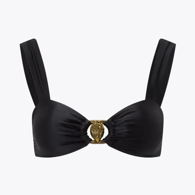 Kurt Geiger Swim Chelsea Bikini Top Black 8211 Women