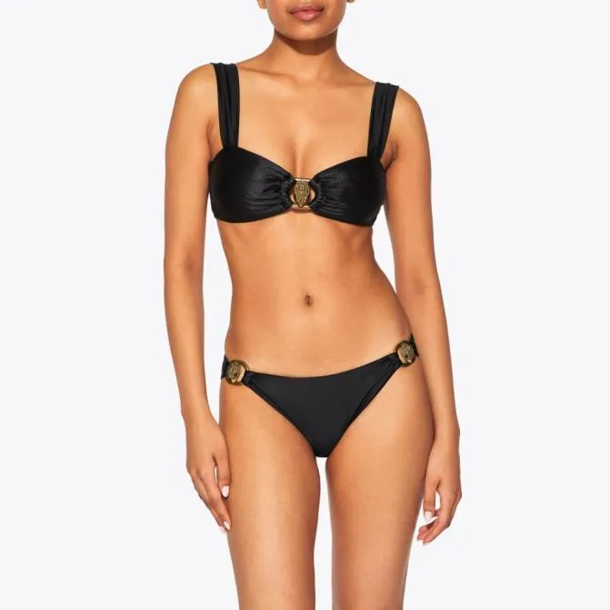 Kurt Geiger Swim Chelsea Bikini Top Black 8211 Women