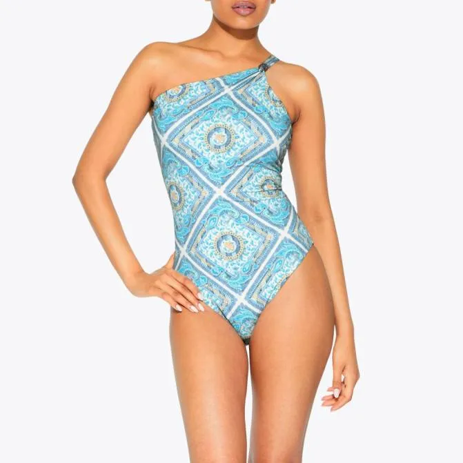 Kurt Geiger Swim Kensington Swimsuit Blue Other 8211 Women