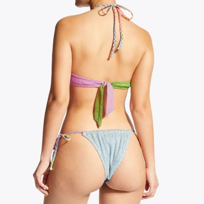 Kurt Geiger Swim Rainbow Bandeau Bikini Top Multiother 8211 Women