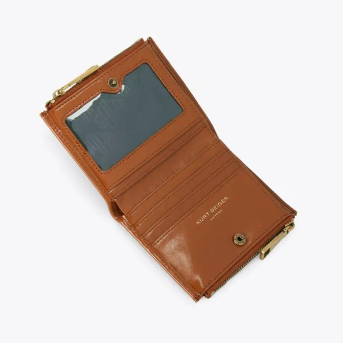 Kurt Geiger Wallets and Purses Chelsea Card Wallet Mid Brown 8211 Women