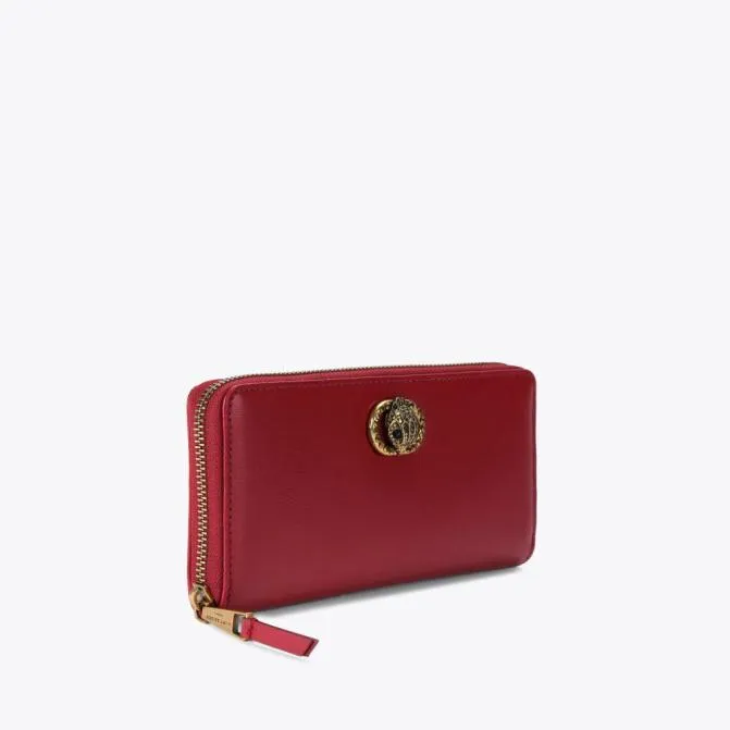Kurt Geiger Wallets and Purses Chelsea Zip Wallet Red 8211 Women