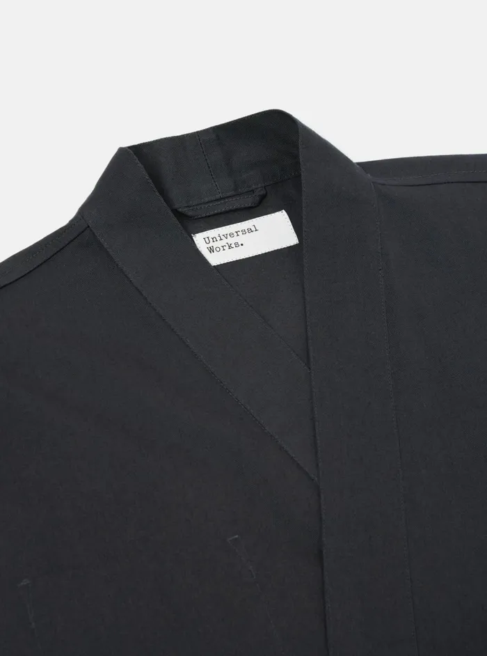 Kyoto Work Jacket In Black Twill Men Universal Works Jackets