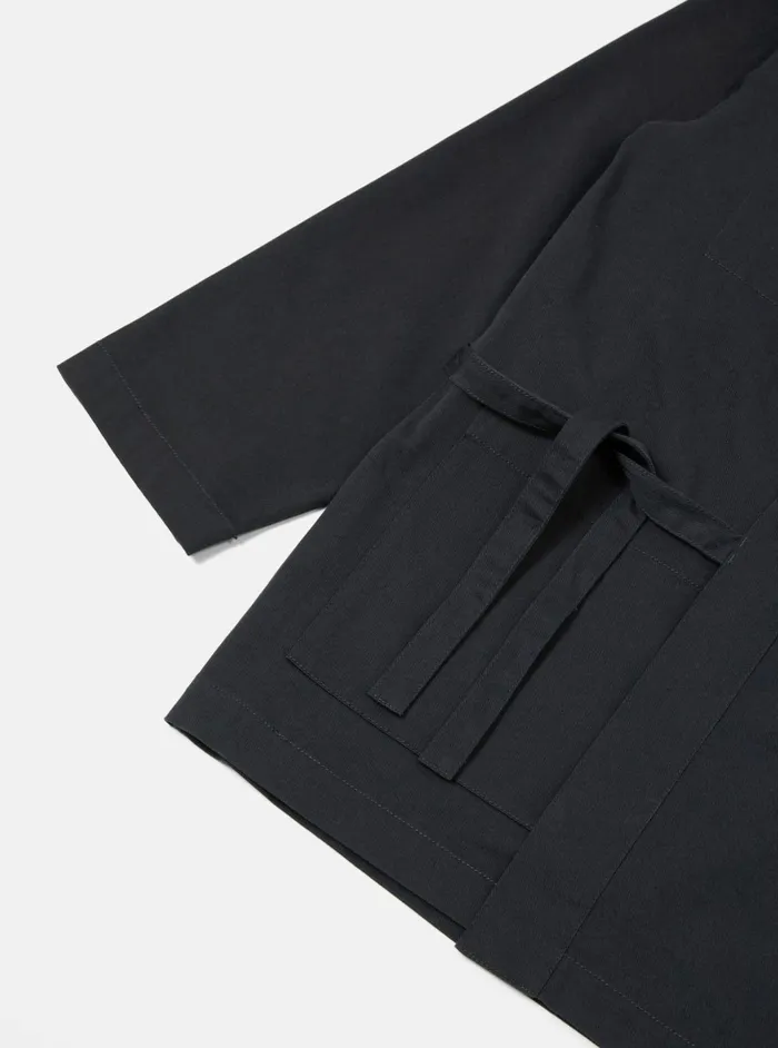 Kyoto Work Jacket In Black Twill Men Universal Works Jackets