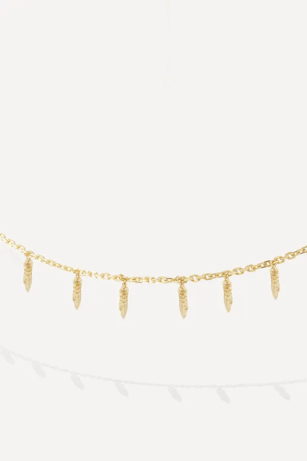 LeonieSilver Necklace Shoes and Accessories Baandsh Jewelry