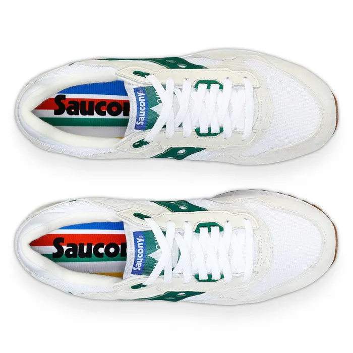 Lifestyle Saucony MenWomen Shadow 5000 Premium Ivy Prep White Green