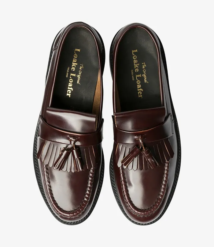 Loafers Loake Men Brighton Burgundy Loafers Loake Men Brighton Burgundy