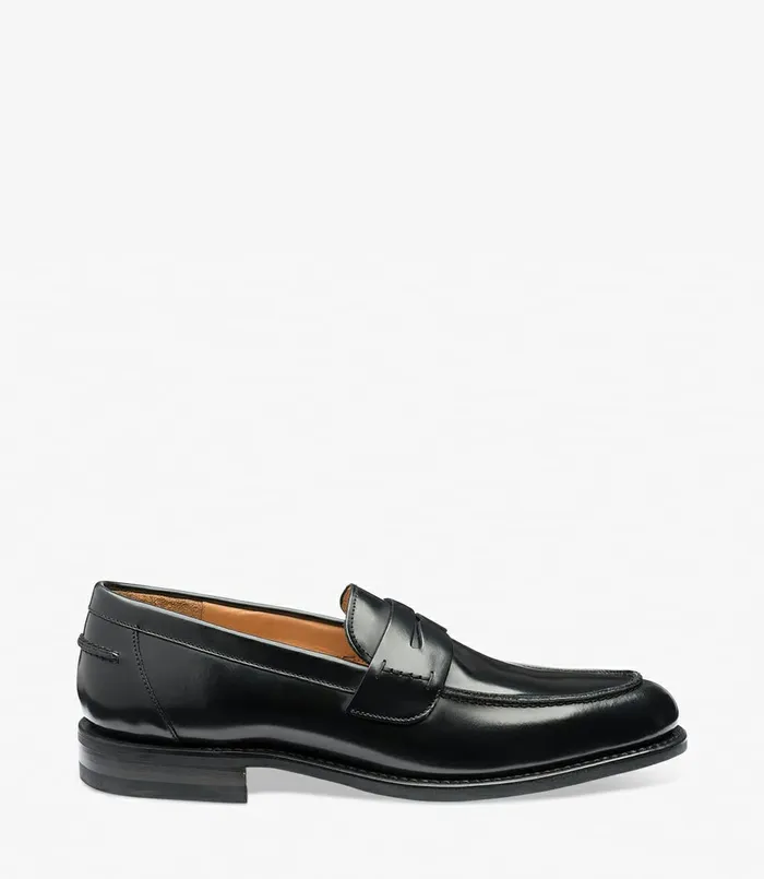 Loake 356 Black Men Loafers