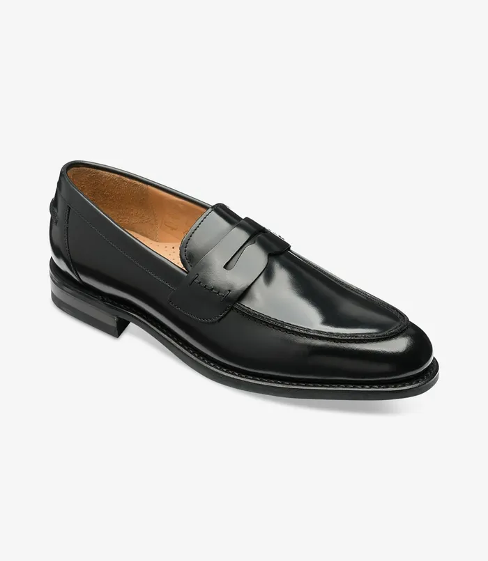Loake 356 Black Men Loafers