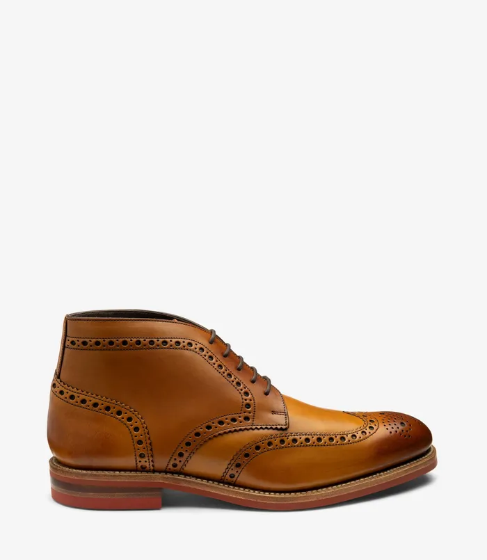 Loake Boots Men Reading Brown