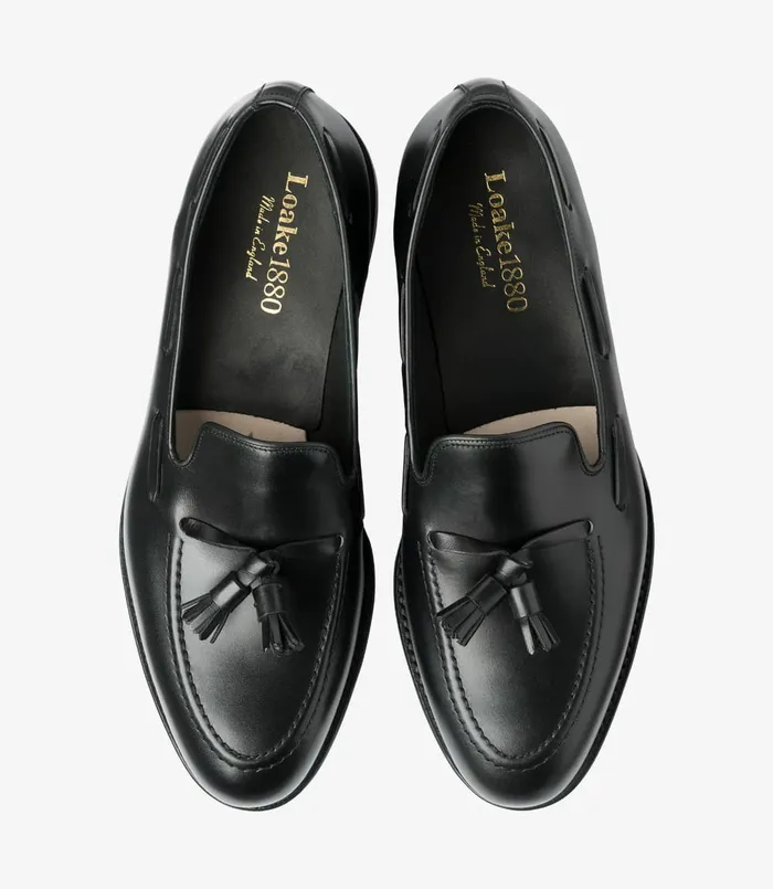 Loake Loafers Men Russell Black Loake Loafers Men Russell Black