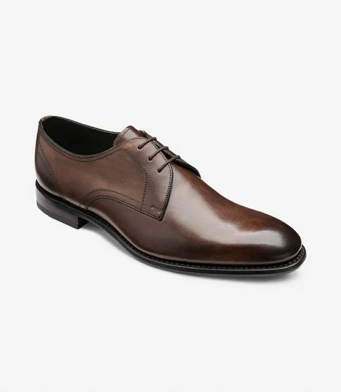 Loake Plain Ties Men Atherton Dark Brown Loake Plain Ties Men Atherton Dark Brown
